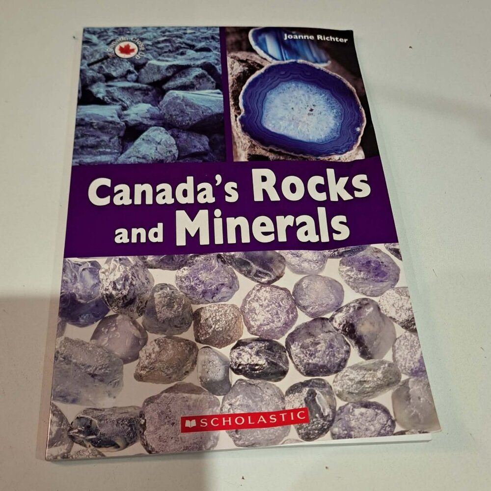 Canada's rocks and minerals soft cover book